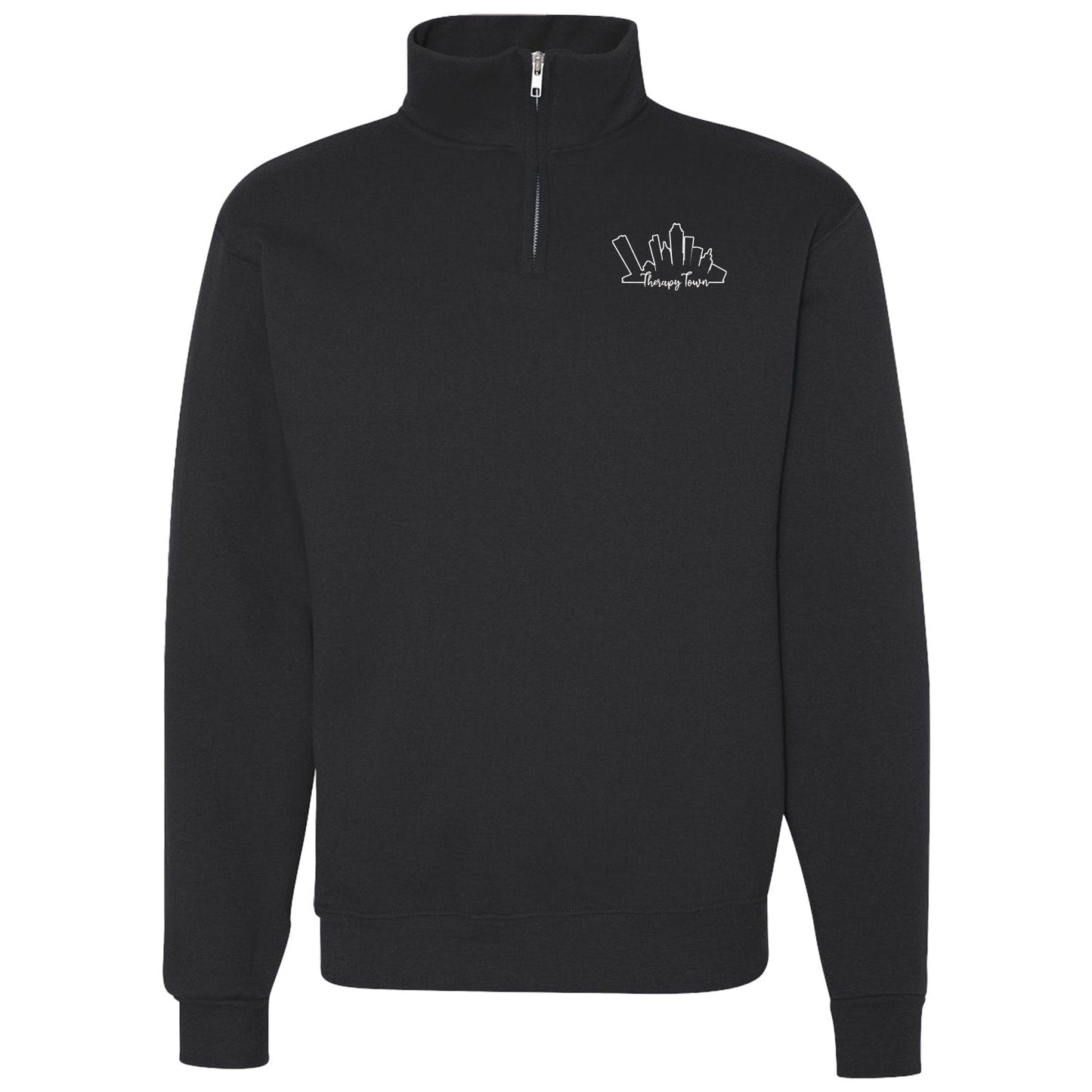 Therapy Town - Adult/Unisex 1/4 Zip Sweatshirt