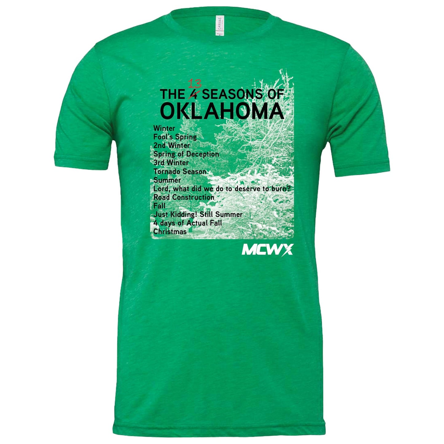 Mike Collier WX - "Seasons" Youth/Adult Unisex SS T