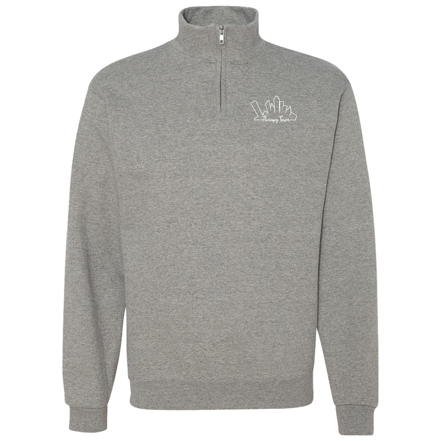 Therapy Town - Adult/Unisex 1/4 Zip Sweatshirt