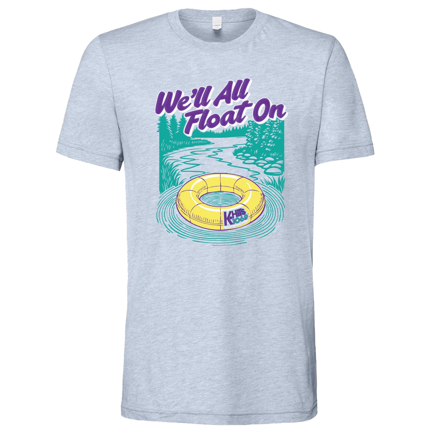 106.9 K-Hits - "Float On" Adult Unisex Fashion Blended SS T