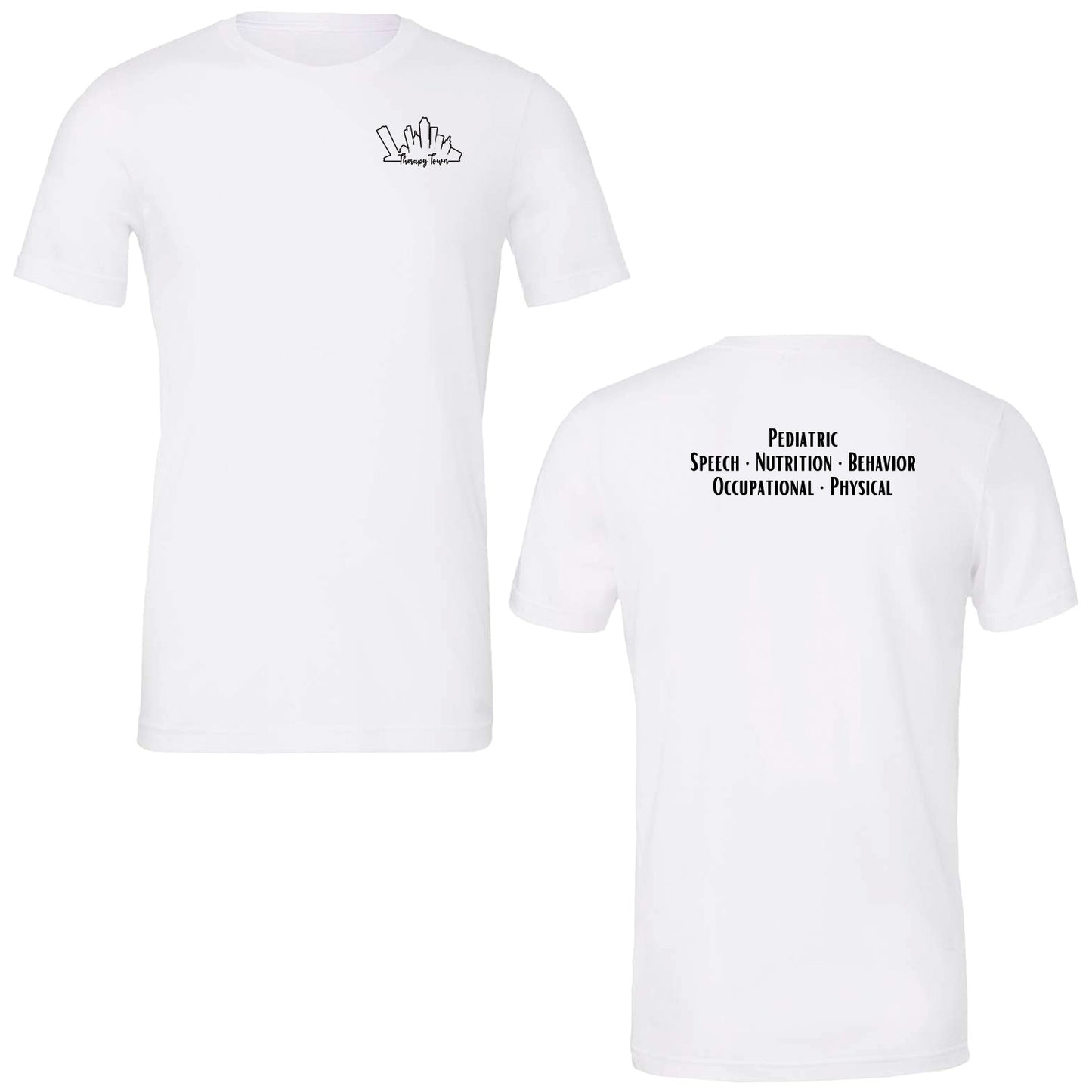 Therapy Town - Adult/Unisex Fashion Blended Short Sleeve T
