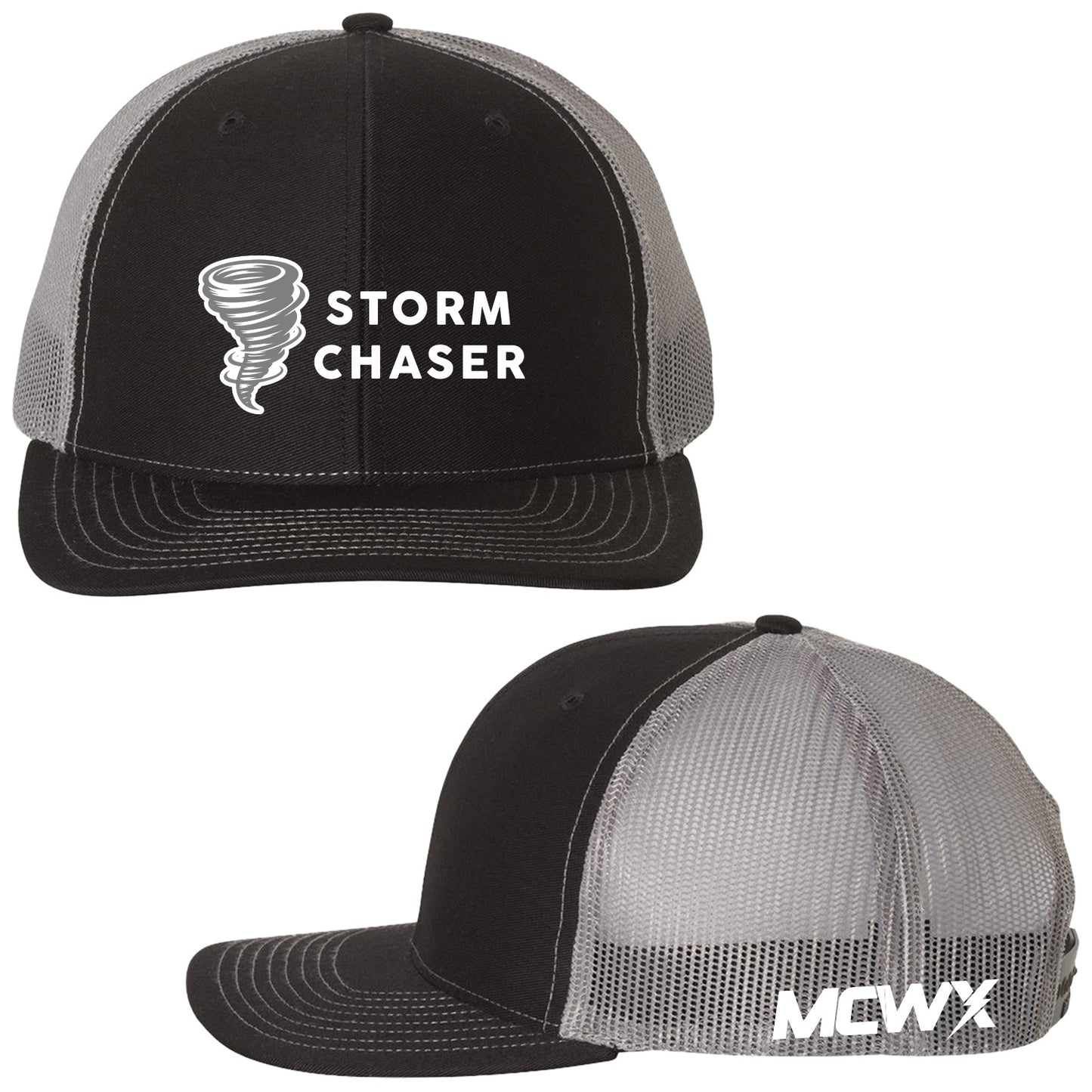 Mike Collier WX - "Storm Chaser Emb." Snapback Trucker