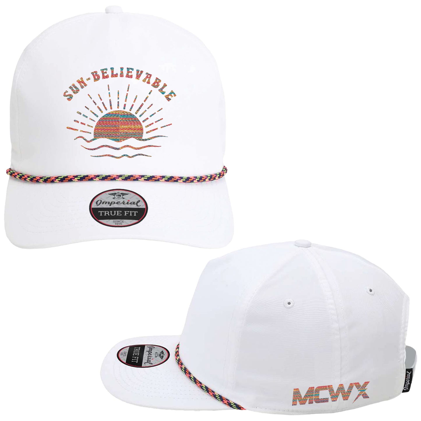 Mike Collier WX - "Sun-Believable Emb." Wrightson Rope Cap