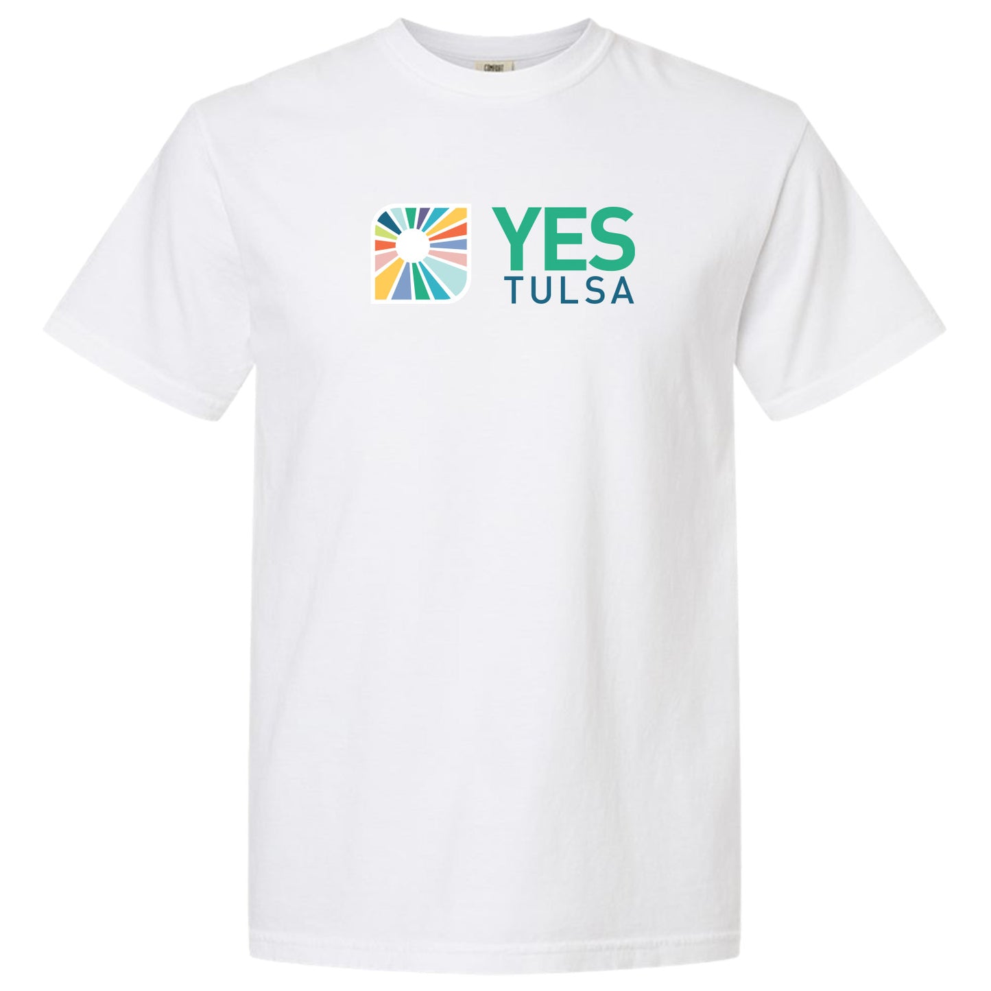 YES TULSA - Adult/Unisex Garment Dyed Short Sleeve T