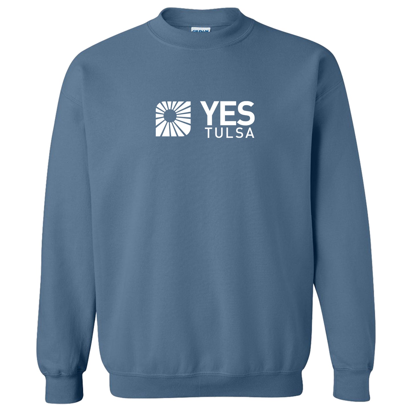 YES TULSA - Adult/Unisex Heavy Blend Crewneck Sweatshirt
