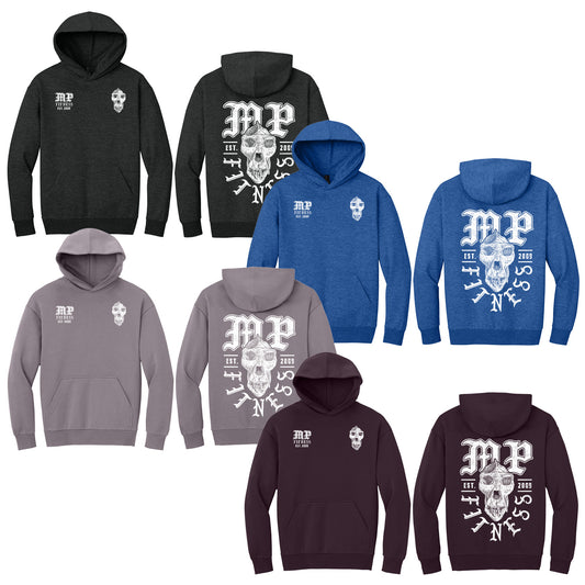 MP Fitness - "Skull" Adult/Unisex Heavyweight Fleece Hoodie