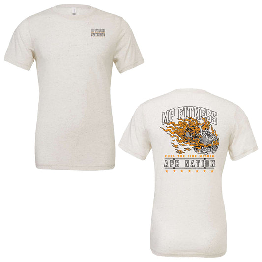 MP Fitness - "Fuel The Fire" Adult/Unisex Tri-Blend SS T