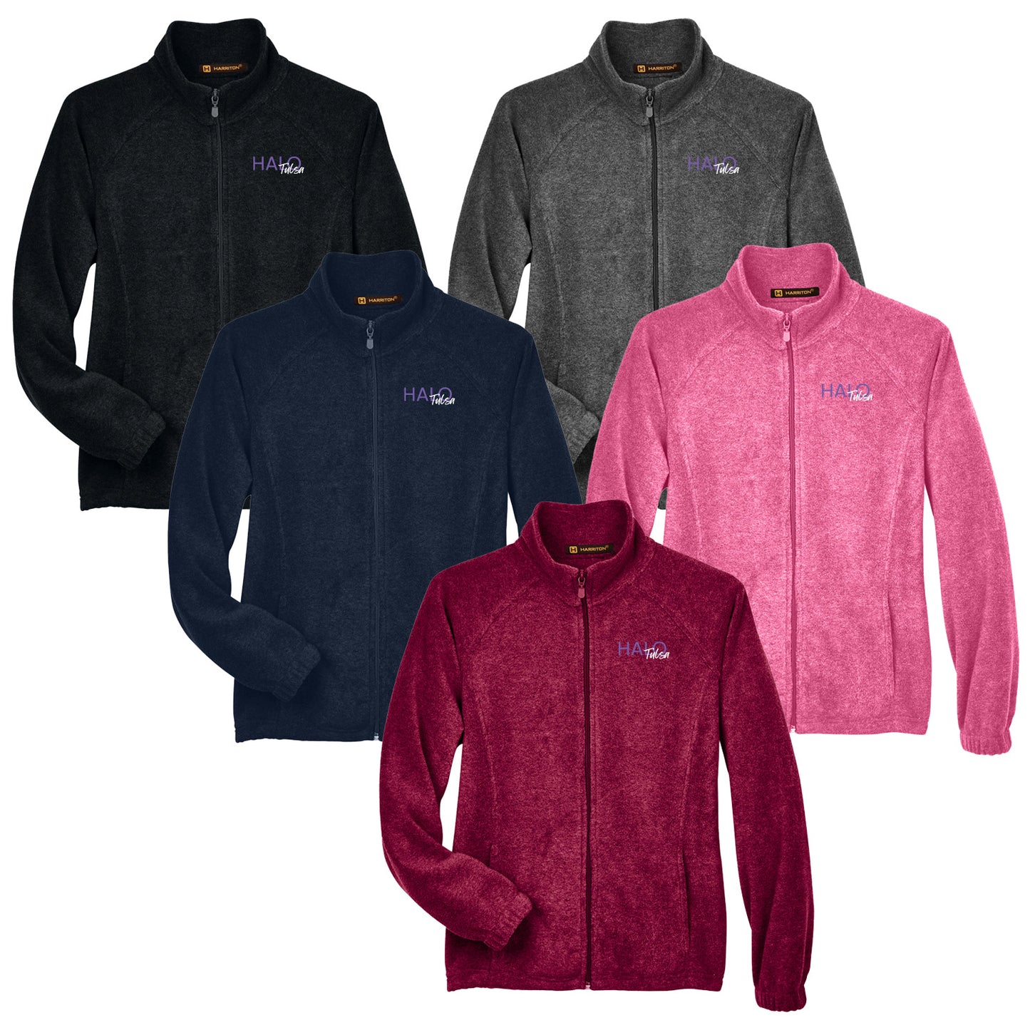 Halo Tulsa - Women's Full-Zip Fleece Jacket