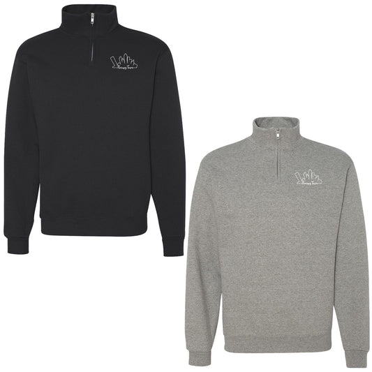 Therapy Town - Adult/Unisex 1/4 Zip Sweatshirt