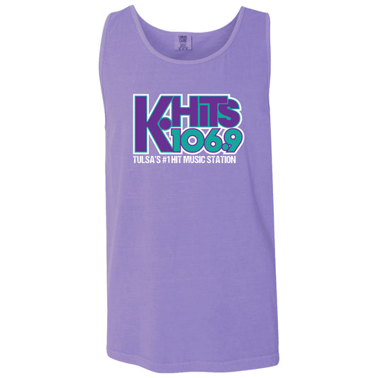 106.9 K-Hits - Unisex Garment Dyed Tank Top