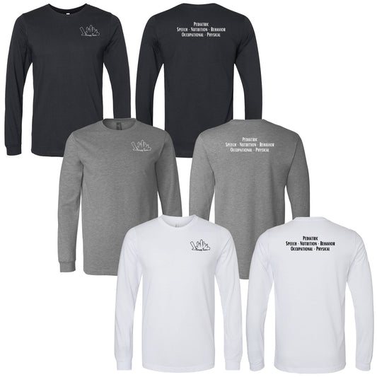 Therapy Town - Adult/Unisex Long Sleeve Fashion Blended T