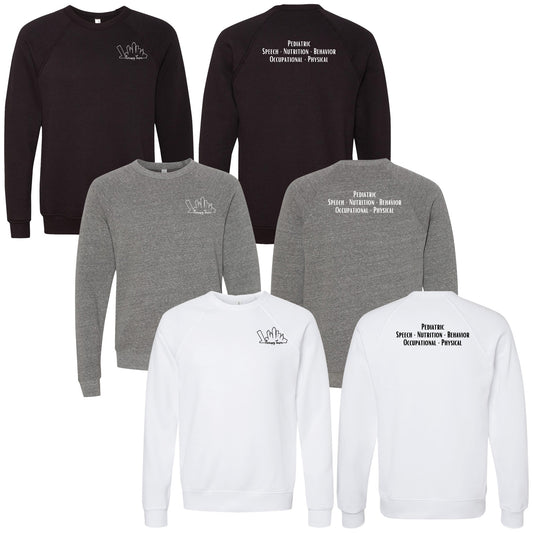 Therapy Town - Adult/Unisex Crewneck Sponge Fleece Sweatshirt