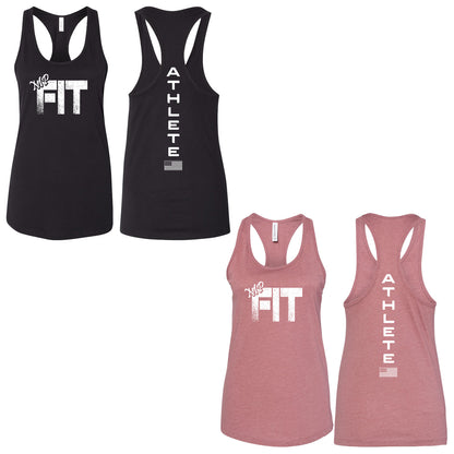 MP Fitness - "Athlete" Women's Jersey Racerback Tank Top