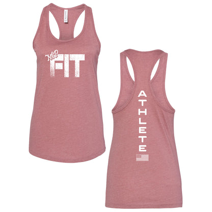 MP Fitness - "Athlete" Women's Jersey Racerback Tank Top