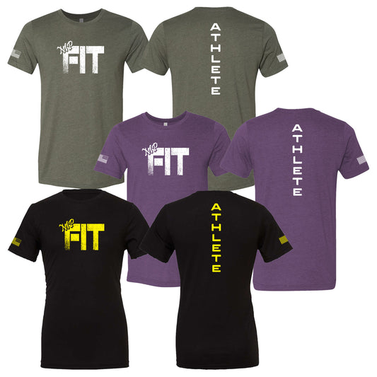 MP Fitness - "Athlete" Adult Unisex Fashion Blended SS T