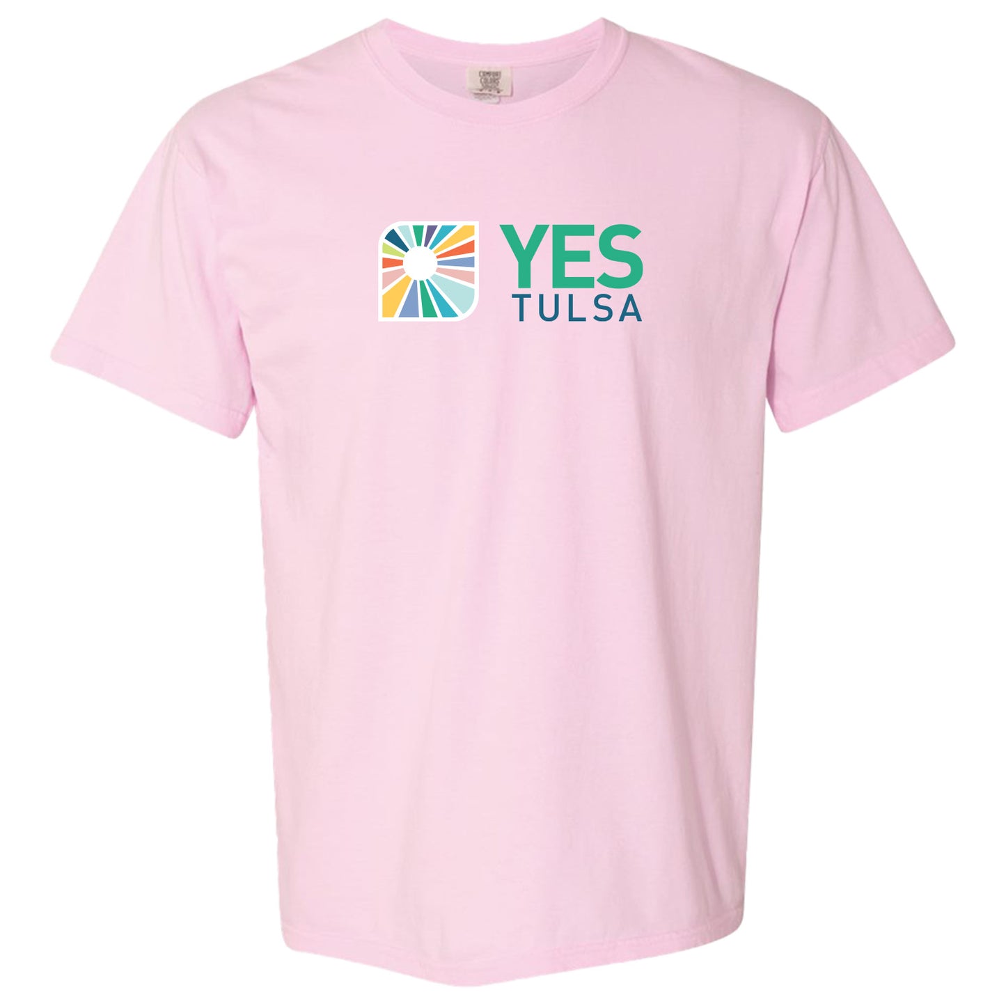YES TULSA - Adult/Unisex Garment Dyed Short Sleeve T