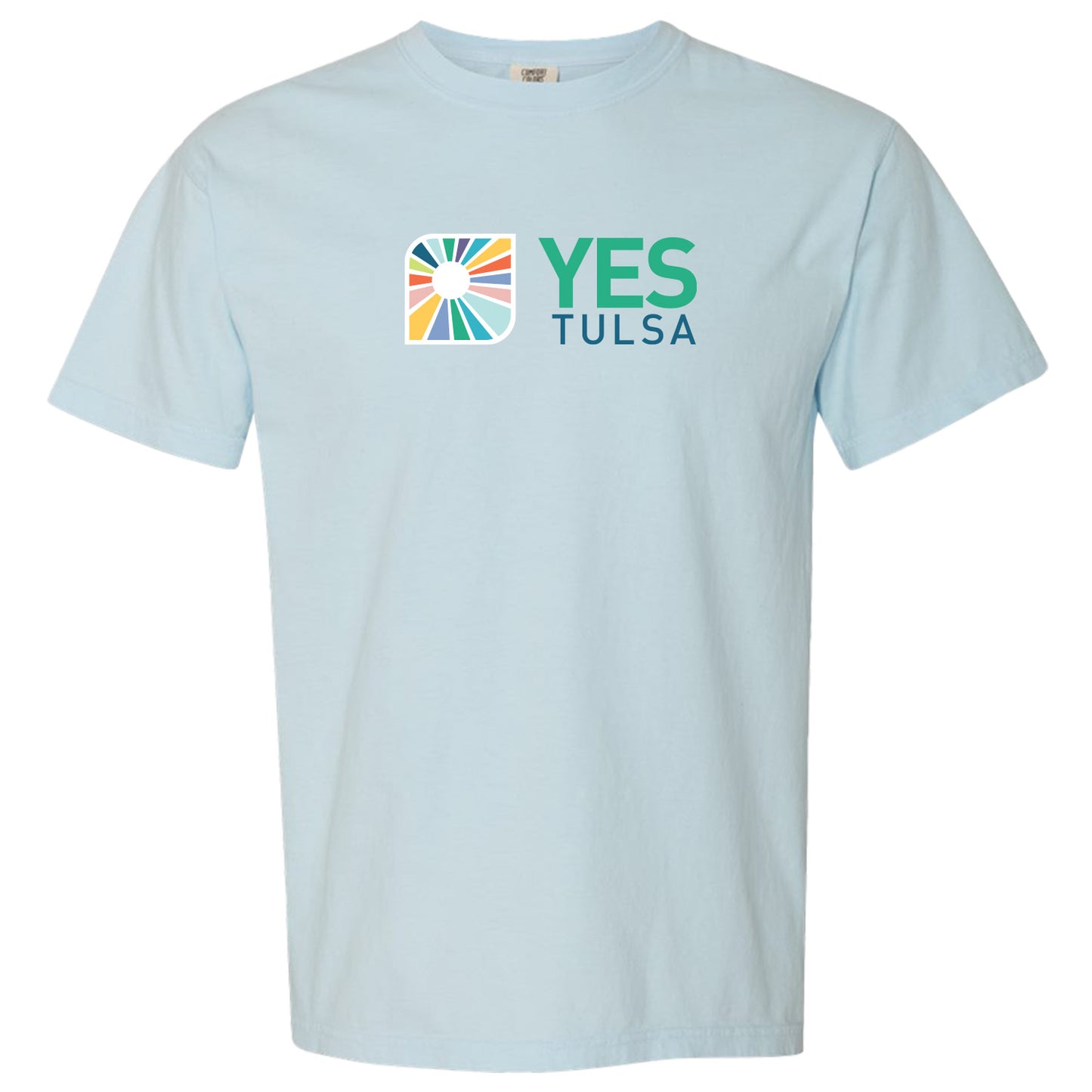 YES TULSA - Adult/Unisex Garment Dyed Short Sleeve T