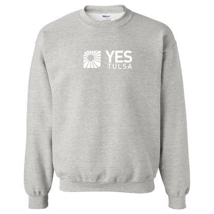 YES TULSA - Adult/Unisex Heavy Blend Crewneck Sweatshirt