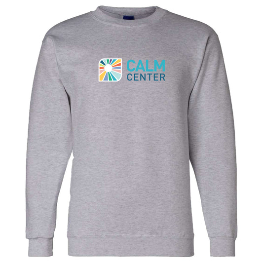 CALM CENTER - Adult/Unisex Champion Powerblend Crewneck Sweatshirt
