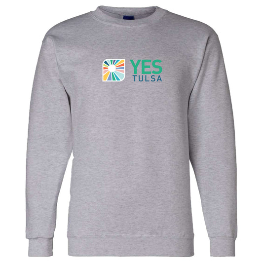 YES TULSA - Adult/Unisex Champion Powerblend Crewneck Sweatshirt
