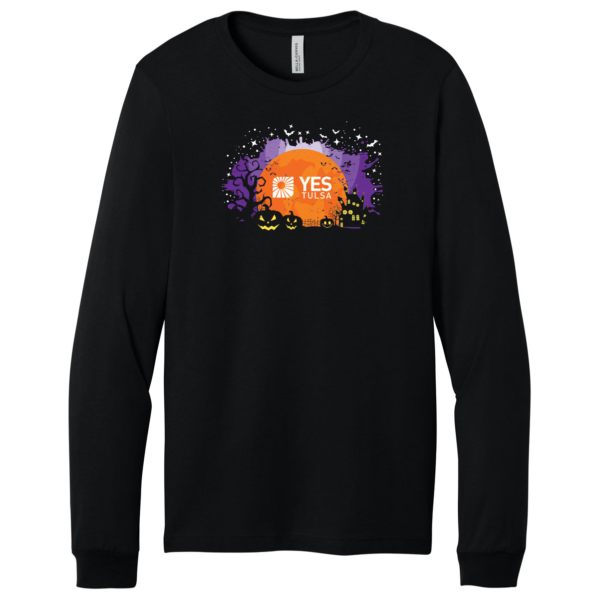 YES TULSA - "Halloween" Adult Unisex Fashion Soft LS T